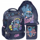 PLECAK szkolny PASO STICH TORNISTER - klasa 1-3 -ZESTAW 3 el. Lilo i Stitch