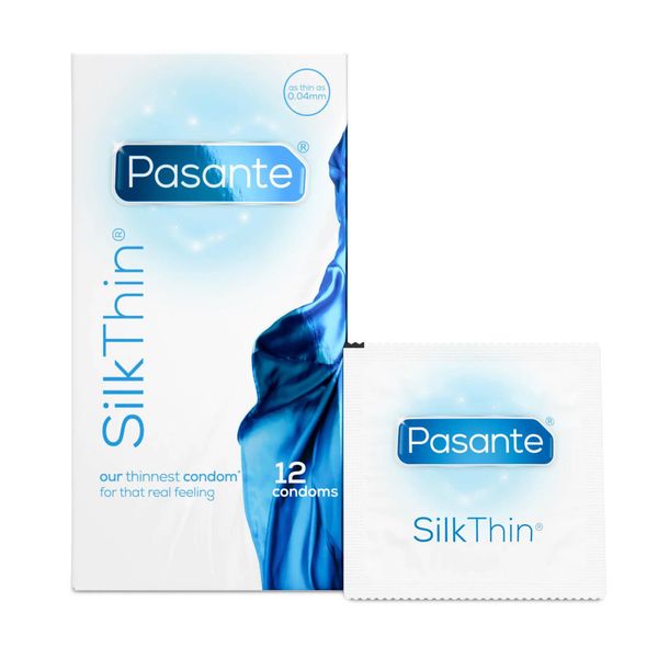 Pasante Silk Thin Condoms 12 Pcs zdjęcie 2