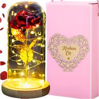 Prezent na Walentynki Walentynkowy Zestaw Prezentowy Wieczna Róża z Sercem