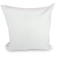 Poszewka satyna bawełniana 40x40 biała