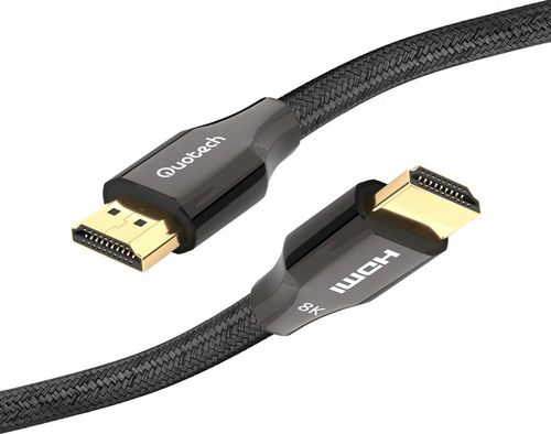 Kabel HDMI 2.1 8K Ultra High Speed QUOTECH 1.5m na Arena.pl