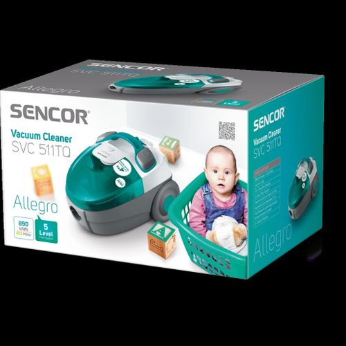 Odkurzacz bezworkowy SENCOR - SVC 511TQ-EUE2 na Arena.pl