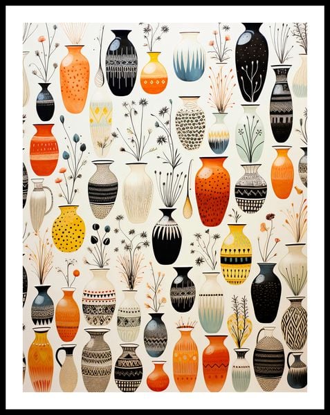 Plakat 50x65cm Symfonia Wazonów zdjęcie 3