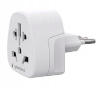 Adapter zasilania Gembird gniazdo World - wtyk włoski