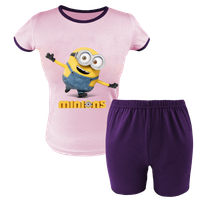 Krótka Piżama dziecięca Minionki