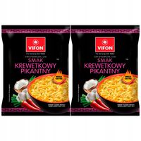 Vifon Zupa błyskawiczna smak krewetkowy pikantny 70 g x 2 sztuk