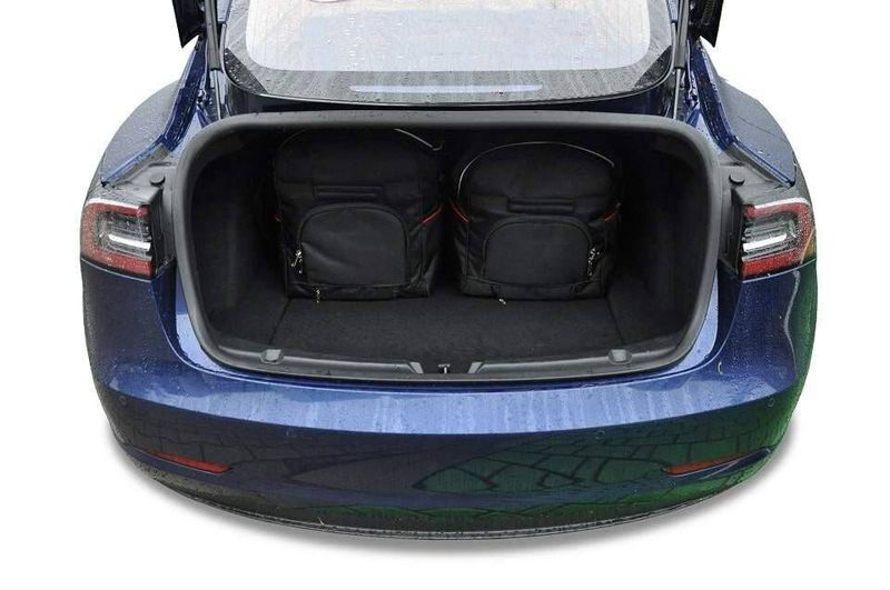 TESLA MODEL 3 2017+ TORBY DO BAGAŻNIKA 7 SZT KJUST zdjęcie 3