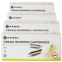 NABOJE N2O DO SYFONU DO BITEJ ŚMIETANY 200 SZTUK HENDI 586907