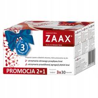 ZESTAW ZAAX 2+1, suplement diety; 3 miesiące suplementacji