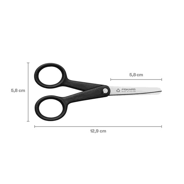 Nożyczki dla hobbystów Fiskars Functional Form ReNew 13 cm – ekologiczne, precyzyjne zdjęcie 2