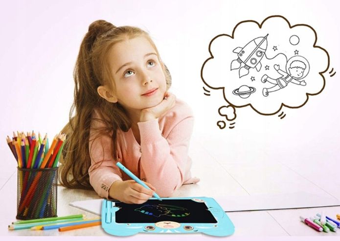 Tablet TABLICA do rysowania MIŚ LCD dla dzieci zdjęcie 3