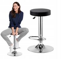 Hoker stołek barowy regulowany krzesło siedzisko