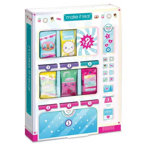 Zestaw dla dziecka do robienia bransoletek - Automat z Przekąskami 242 el. na Arena.pl