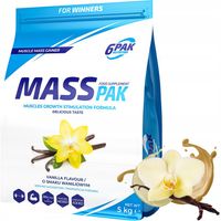 MASS PAK 5KG GAINER COMPLEX BIAŁKO KREATYNA MASA
