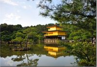 100 70CM OBRAZ PŁÓTNO ZŁOTY DOMEK MITH HUANG PŁÓTNO RAMA