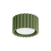 Plafon AURA 1 zielony oliwkowy Gx53