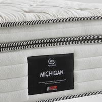 Materac hybrydowy 200x200 model MICHIGAN marki PAN MATERAC sprężynowy