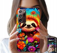 ETUI DO SAMSUNG NOTE 20 ULTRA - KOLOROWE WZORY KOALA ZWIERZĘTA + FOLIA