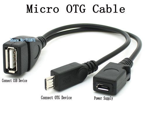 Adapter Otg Host Kabel Micro Usb Typ Y Zasilanie Arena Pl