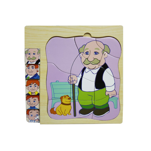 Top Bright - Puzzle warstwowe dziadek na Arena.pl