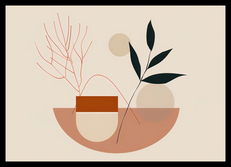 Plakat 42x29,7cm Botaniczna Przymiarka zdjęcie 2