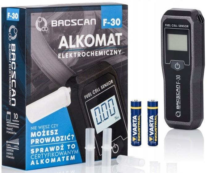 Alkomat elektrochemiczny BACscan F-30 zdjęcie 6
