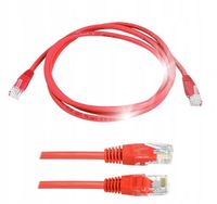 KABEL SIECIOWY LAN RJ45 SKTRĘTKA ETHERNET PATCHCORD UTP CAT 5E 3M