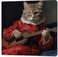 Obraz 100x100cm Melodia Kociej Łapy