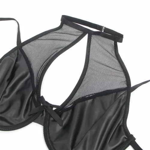 subblime 957582 komplet pu skora i siatka czarny s/m z pasem na Arena.pl