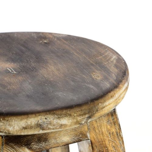 DIVERO Vintage stołek, 40 cm na Arena.pl