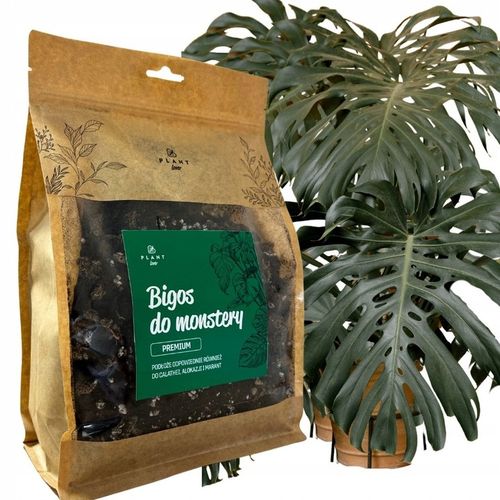 Ziemia do monstery 5l PREMIUM | Plant lover | Bigos z certyfikatem na Arena.pl