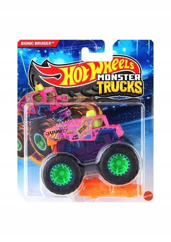 FYJ44 MONSTER TRUCKS HOT WHEELS BIONIC BRUISER JDP84 na Arena.pl