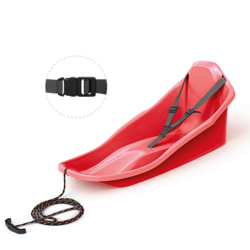 Sanki z oparciem TOPO | Czerwony na Arena.pl