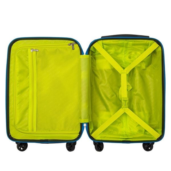 Średnia walizka PUCCINI CALIFORNIA ABS018B 7 Niebieska zdjęcie 5