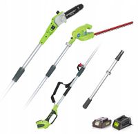 Nożyce elektryczne akumulatorowe Greenworks 51 cm 24 V