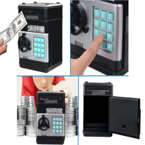 Skarbonka sejf schowek bankomat i inne drobiazgi na kod dostępu PIN na Arena.pl