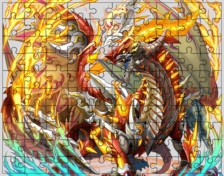 Puzzle Bakugan zdjęcie 1