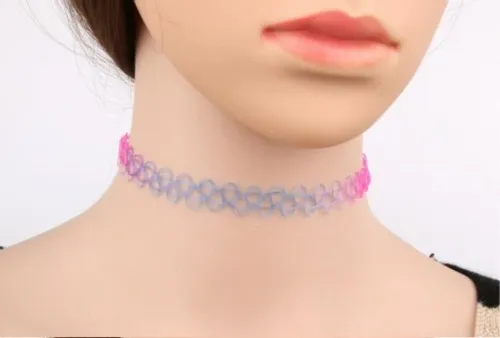 Zestaw 24 szt. Chokerów Naszyjniki choker na Arena.pl