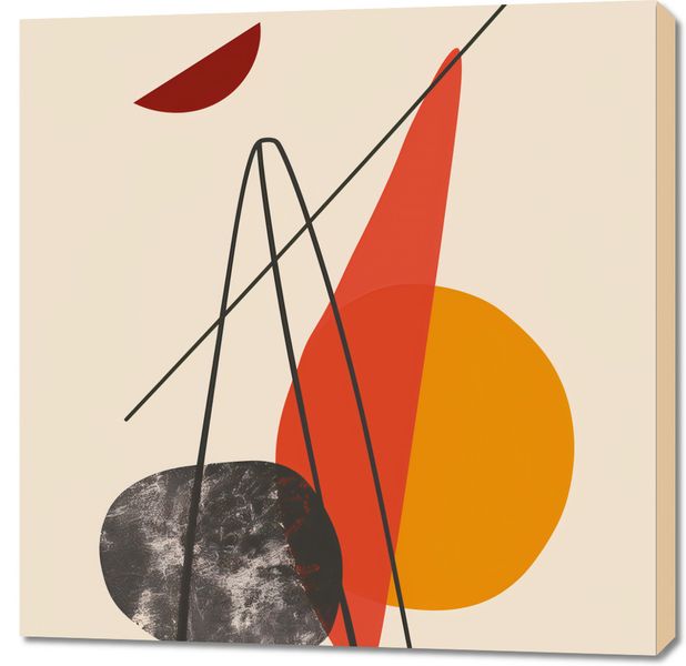 Obraz 90x90cm Harmonijna Forma zdjęcie 1