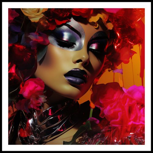 Plakat 100x100cm Kwiecista Diva na Arena.pl