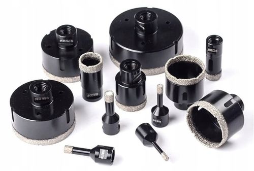 OTWORNICA DIAMENTOWA KORONKA WIERTŁO 6 8 10 35 68mm ADAPTER M14 DO GRESU na Arena.pl
