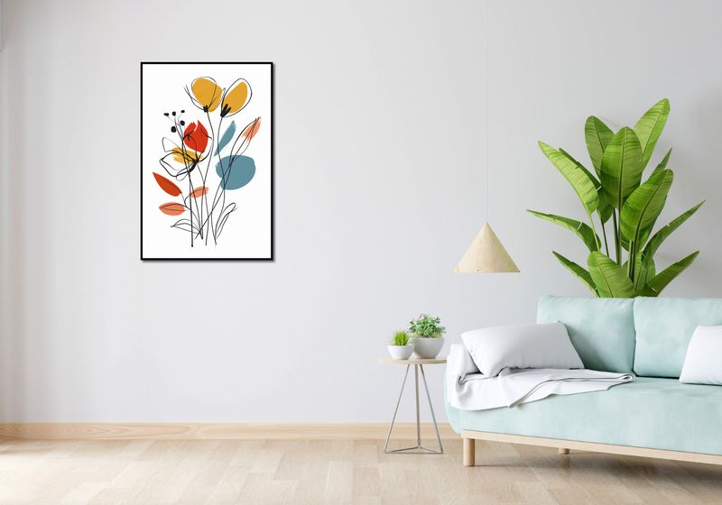 Plakat 61x91,5cm Ogród przy Lecie zdjęcie 4