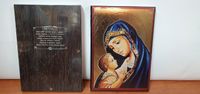 obraz ikona 13x18cm matka boska z dzieciątkiem