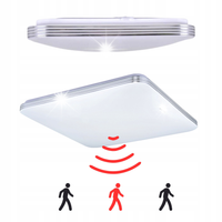 PLAFON LAMPA ADIS LED IP44 28W 4200K 1900lm CZUJNIK RUCHU IDEUS