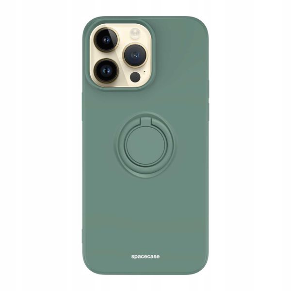 Spacecase Silicone Ring Iphone 14 Pro Max Dark Green zdjęcie 7