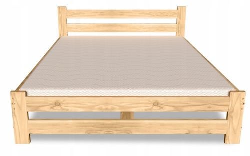 ŁÓŻKO DREWNIANE 180x200 B sosnowe WYSOKI ZAGŁÓWEK na Arena.pl
