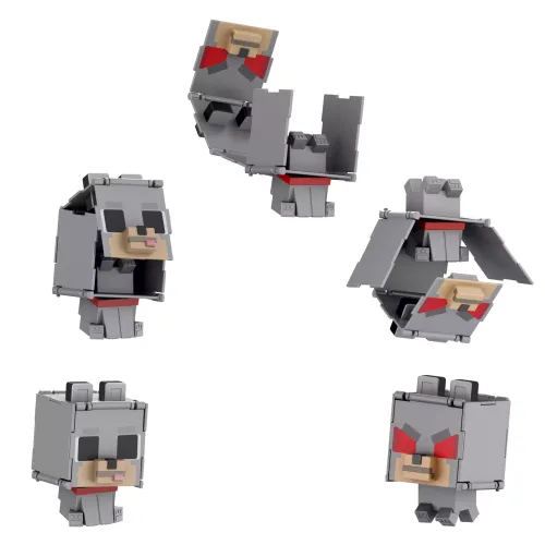 MINECRAFT PIES MINECRAFT FLIPPIN TAMED WOLF HTL43 na Arena.pl