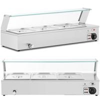 bemar podgrzewacz do potraw bufet grzewczy z osłoną 3 x gn 1/2 2000 w