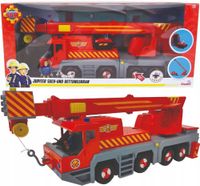 SIMBA STRAŻAK SAM DŹWIG ŻURAW RATOWNICZY POSZUKIWAWCZY 50 CM + FIGURKA 3+