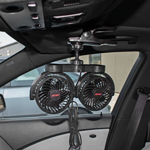 AMiO WIATRAK SAMOCHODOWY WENTYLATOR DO AUTA 24V na Arena.pl